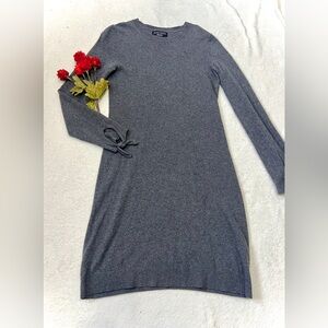 Banana Republic Merino Wool/Cashmere LS Sweater Dress - Small (Tall)